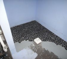 La fameuse salle de bain, plus de 3 mois pour faire ça...