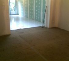 Chape tradi   carrelage