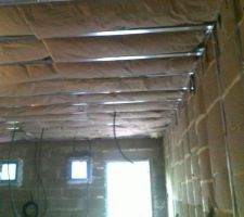 Extension : rails,et laine de verre