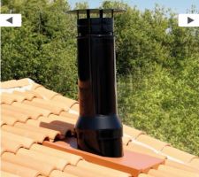 La sortie de cheminée