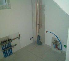 Cellier : peinture terminée