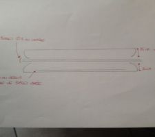 Dessin du ferraillage pour le gros linteau du porche.. Help me !