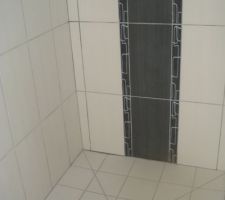 Faience de la douche