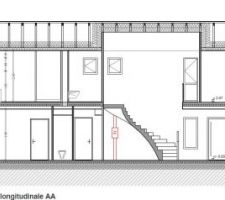 Coupe de la maison