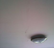 Lézardes au plafond