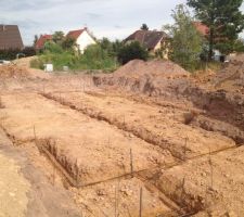 Mise en place du ferraillage