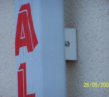 Belle finition, goutti&egrave;res