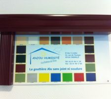 Nos futures gouttières alu couleur ardoise