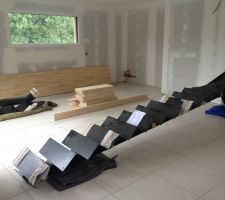 Livraison de l'escalier