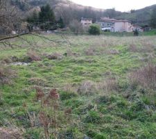 Terrain sur lequel nous allons construire