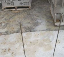 L'eau a tendance &agrave; stagner