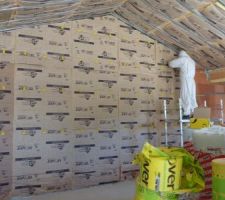 Isolation de la pi&egrave;ce de vie.