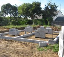 Et voil&agrave; 24h apr&egrave;s le  terrassement!!