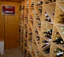 Cave à vins climatisée de papy