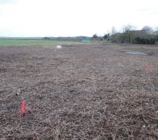 Le terrain de 690 M2.