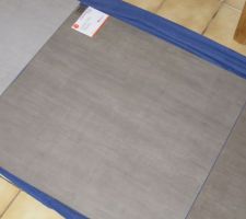 Carrelage Monocibec "modern" couleur dark grey