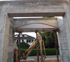 Voute porte d'entr&eacute;e