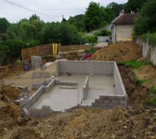 Dalle sous sol finie