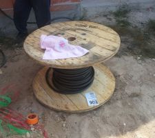 60 m de cable à passer!!!!