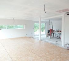 Ossature parquet chene