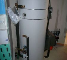 Le balon d'eau chaude de la PAC