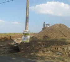 Le 22 ao&ucirc;t  2012 
On fais le chemin d'acc&egrave;s !