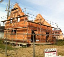 Echaffaudage mont&eacute;