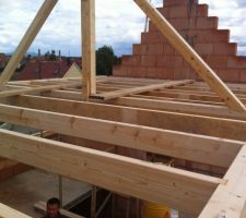 Mise en place des solives