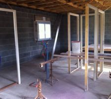 L'encadrement des portes &agrave; l'&eacute;tage