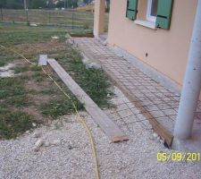 Préparation trottoir