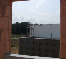 Pose des rebords de fenêtres, 13 août 2012