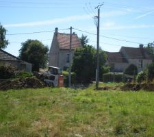 Vue du bout du terrain