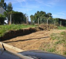 Une belle pente bien douce pour les camions!