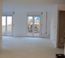 Blanc plafond et mur