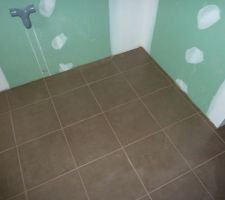 Carrelage SDB: VM/Bellac Tutsi Marron