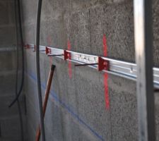 Préparation des fixations