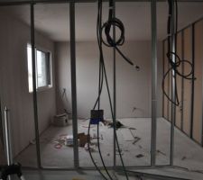 Chambre 3 avec les rails prêts !