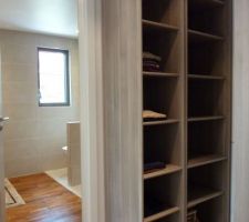 Dressing - mur gauche (modules 40cm 55cm)