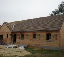 Couverture de la maison en cours !