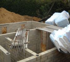 Le matos pour la dalle vient d'arriver