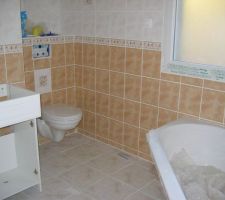 Vue d'ensemble salle de bain