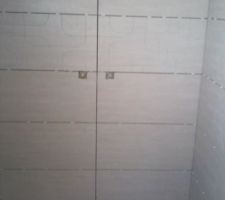 Carrelage mural Sdb en cours
