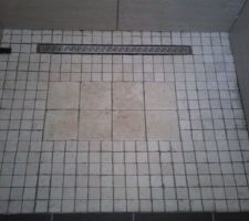 Sol de douche en cours...