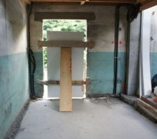 Ouverture de la porte d'entr&eacute;e