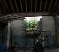 Ouverture de la fen&ecirc;tre de la cuisine