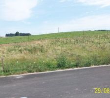 Terrain avant terrassement