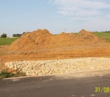 Terrain apr&egrave;s terrassement