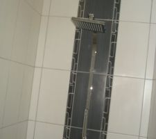 Installation de la douche