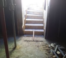 Escalier sous-sol