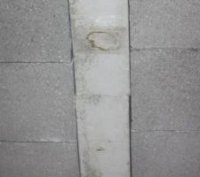 Sous-sol - l'alignement  laisse à désirer